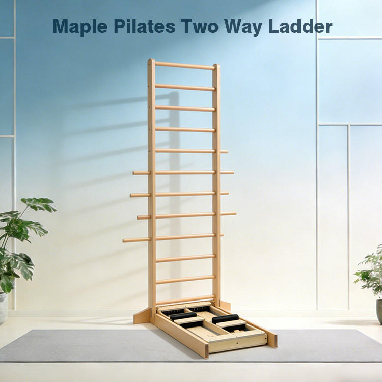 Reformer Pilates Érable Multifonction – Échelle